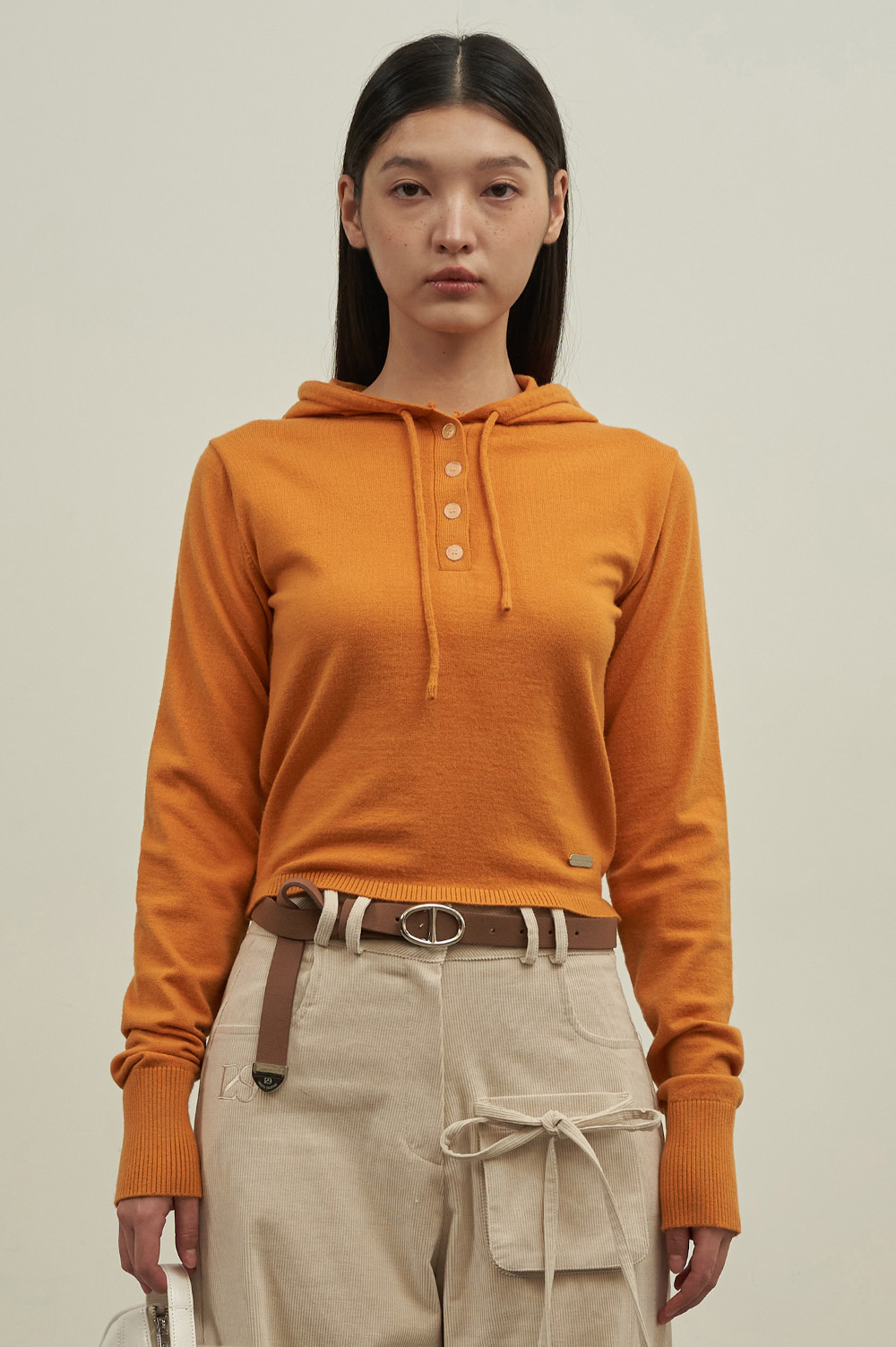 [11/22 Reservation Delivery] Basic Burton Knit Hood Orange